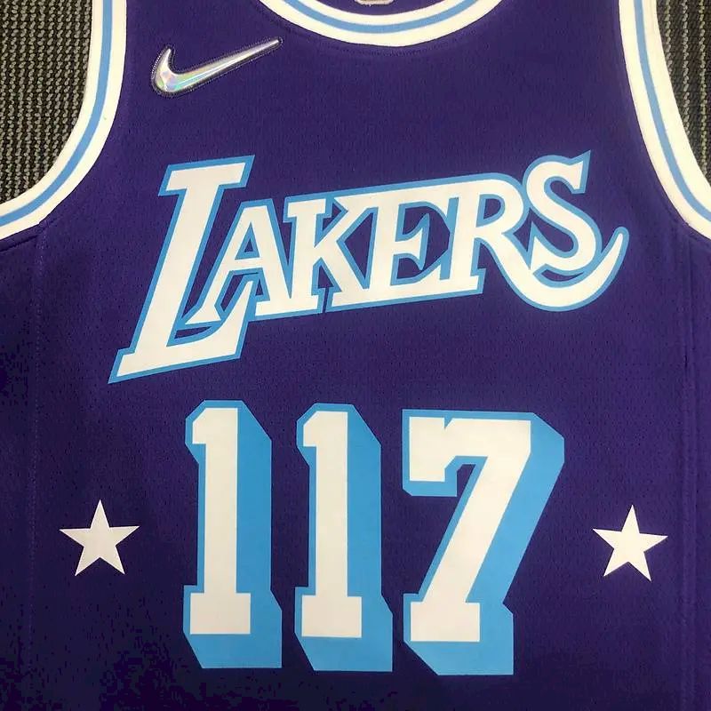 Men’s LeBron James Yellow Team Jersey – 75th Anniversary Edition