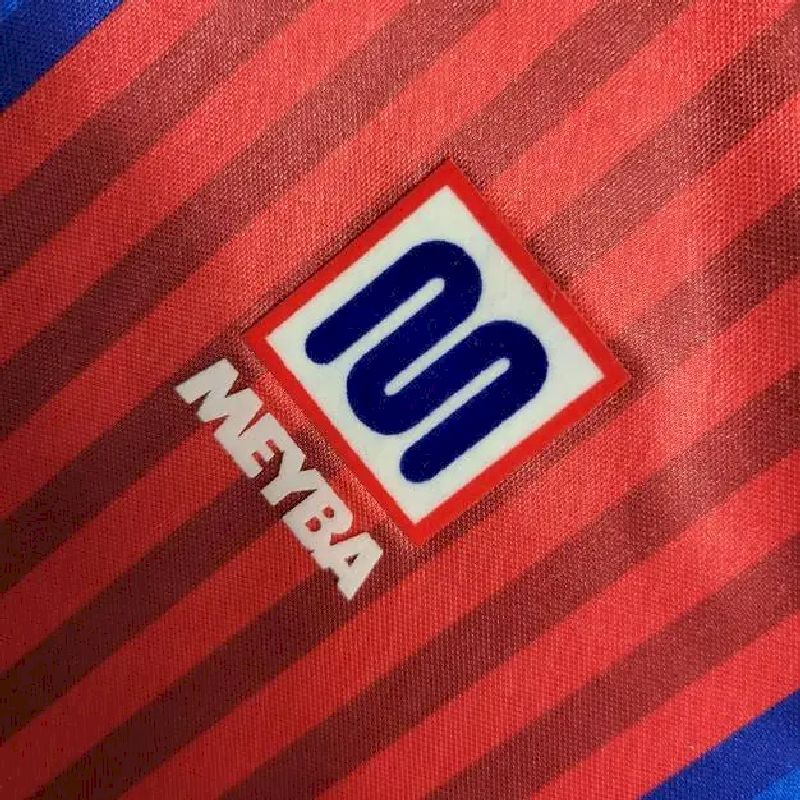 Camisa retrô manga longa do Barcelona 1991/92 Home