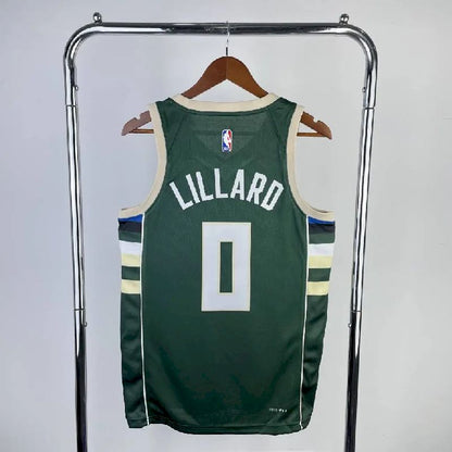 Camisa Masculina Damian Lillard Green Away 2023