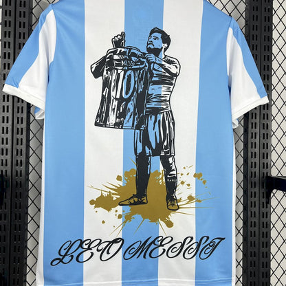 Argentina 2024/25 Adidas 50Th Anniversary Messi Jersey