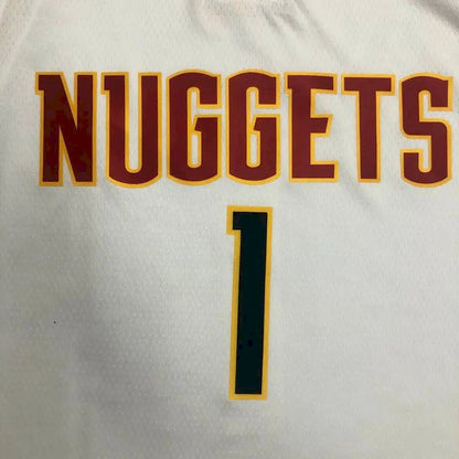 Camisa masculina Michael Porter Jr. Swingman versão jogador branca – edição Association