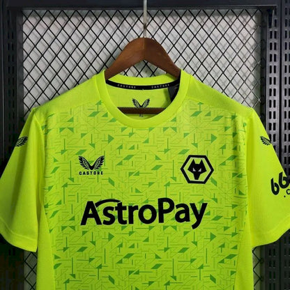 Camisa de goleiro Wolves 2023/24