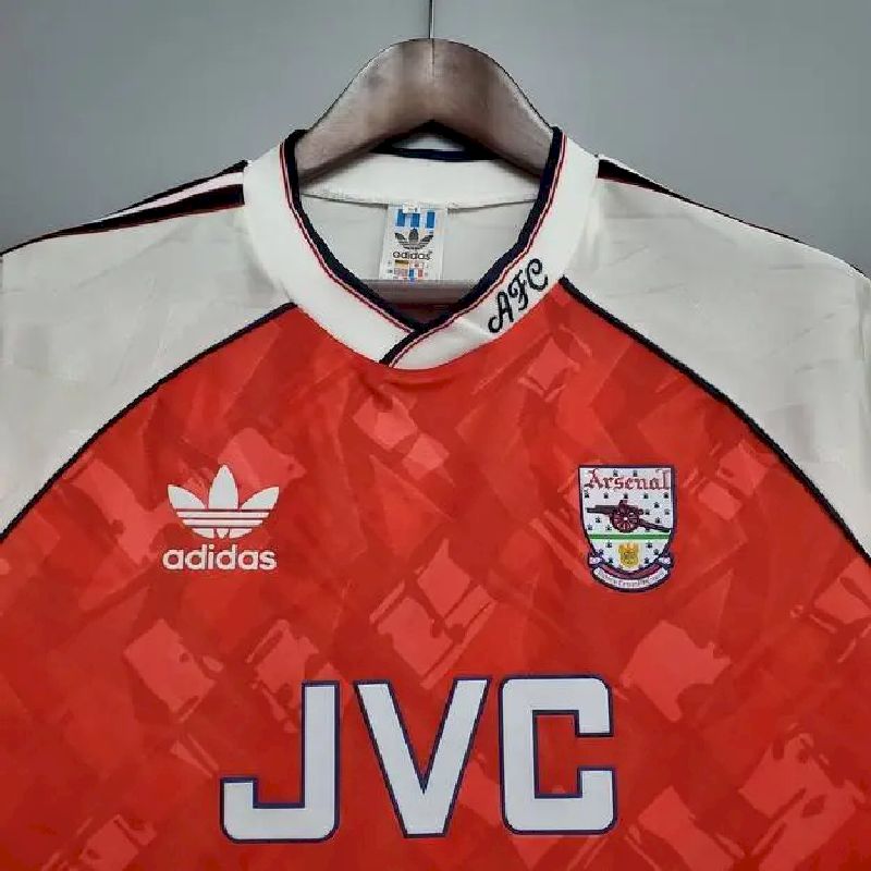 Camisa retrô do Arsenal 1990/92