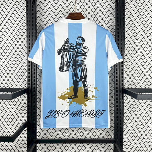 Argentina 2024/25 Adidas 50Th Anniversary Messi Jersey