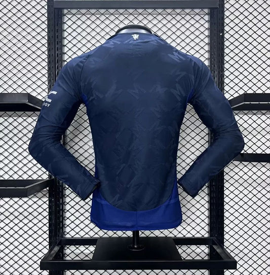 Camisa Manchester United 2024/25 Away de manga comprida, versão jogador