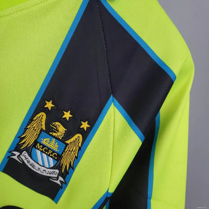 Camisa retrô reserva do Manchester City 1998-99