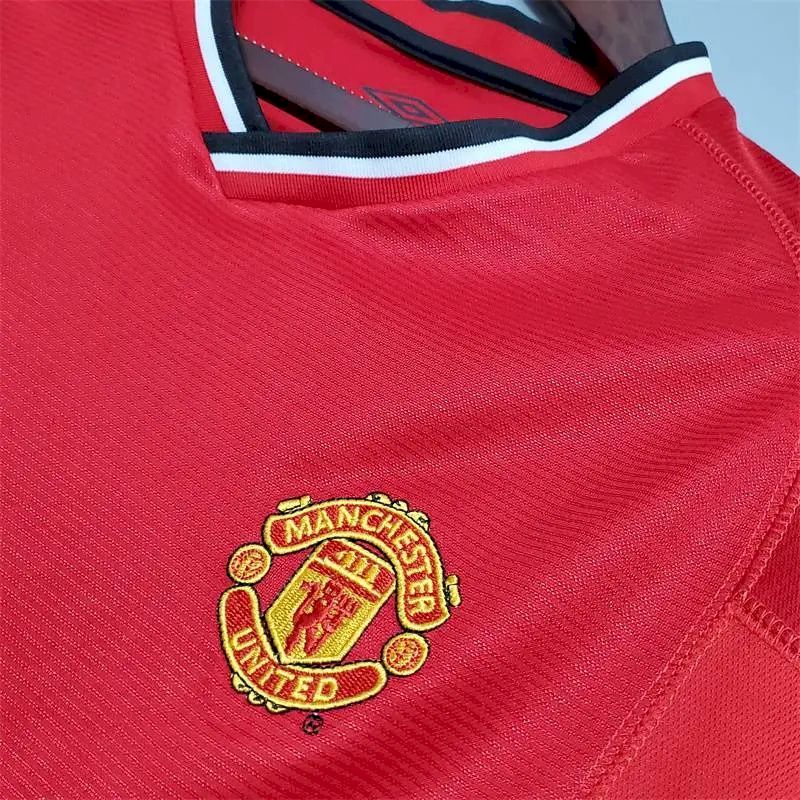 Camisa retrô do Manchester United 2000/01