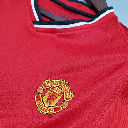 Camisa retrô do Manchester United 2000/01
