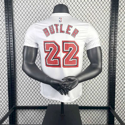 Men’s Jimmy Butler White Retro Team T-shirt