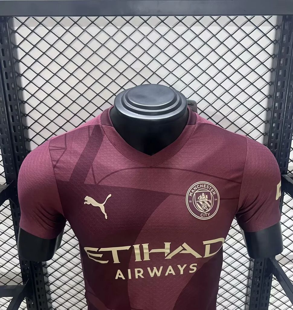 Men's Manchester City 2024/25 Third Jersey Player Version