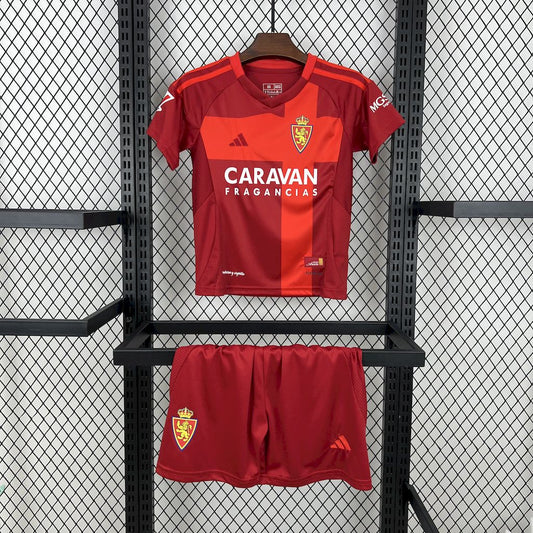 Kit reserva infantil do Real Zaragoza 2024/25