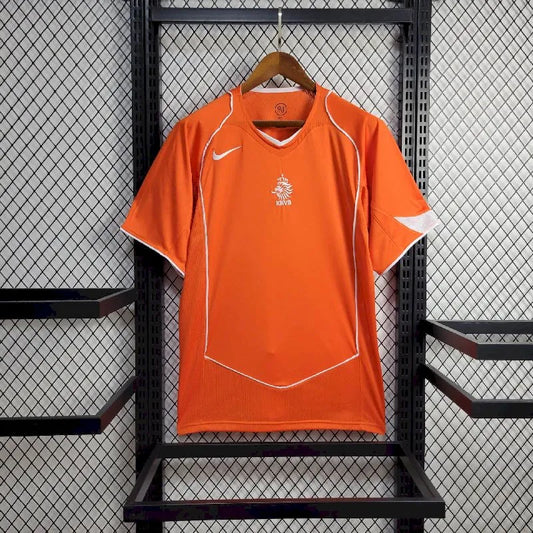 Camisa retrô da Holanda 2004
