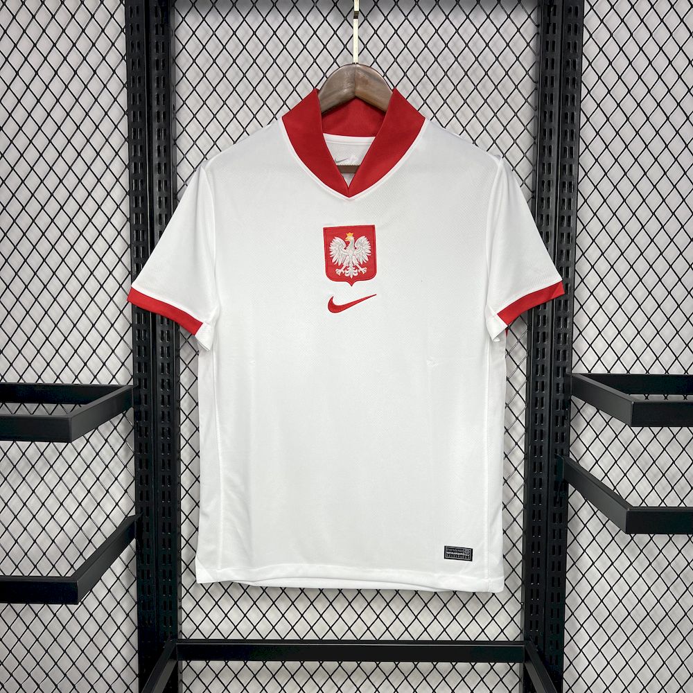Men's Poland 2024/25 Home Jersey