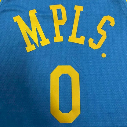 Camisa masculina Kyle Kuzma Swingman azul – MPLS Classical Edition