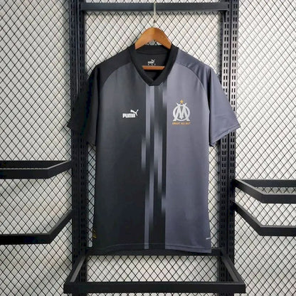 Olympique de Marseille 2023/24 Pre-Match Training Jersey Black