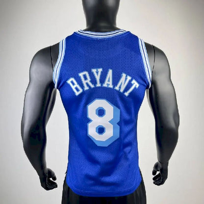 Camisa masculina M&amp;N Kobe Bryant azul retrô 1996/97