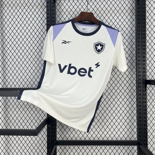 Camisa Botafogo 2025/26 Treino Pré-jogo Branca