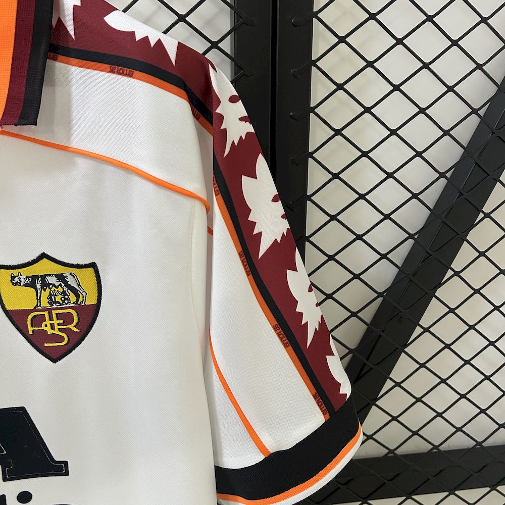Camisa retrô reserva AS Roma 1998/99