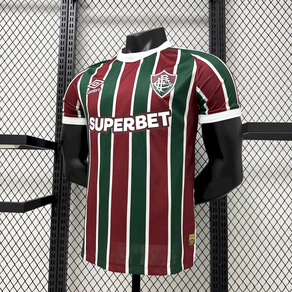 Men's Fluminense 2025/26 Home Jersey Player Version