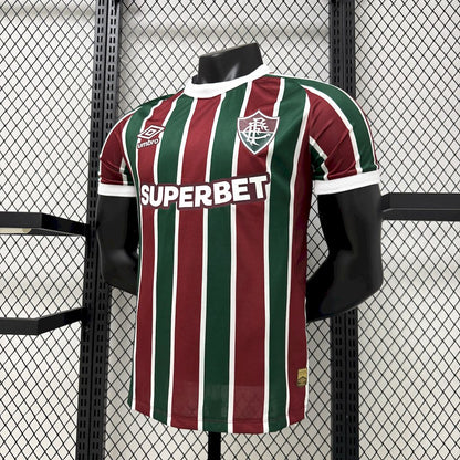 Men's Fluminense 2025/26 Home Jersey Player Version