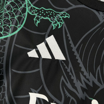 Camisa Real Madrid 2025/26 Dragão Verde e Preto Edição Especial