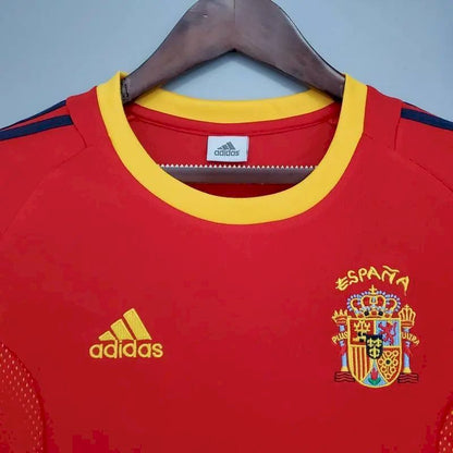 Camisa retrô da Espanha 2002