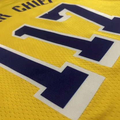 Camisa amarela masculina Xbox Master Chief 117 – Edição de 75º aniversário