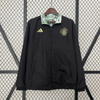 Manchester United 2024-25 Jaqueta corta-vento dupla face