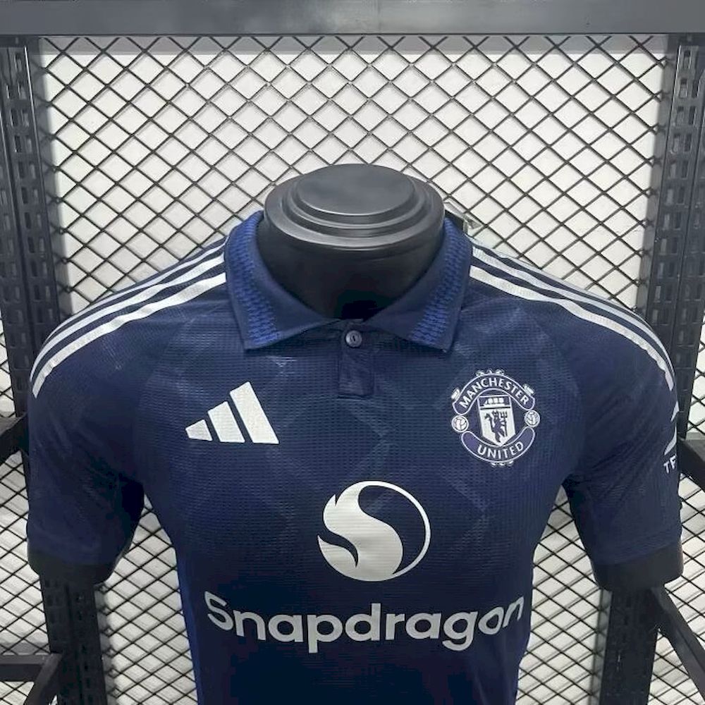 Men's Manchester United 2024/25 Away Jersey Player Version