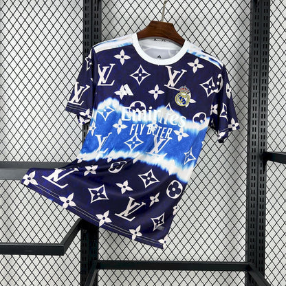 Camisa Louis Vuitton Edição Conjunta do Real Madrid 2025/26
