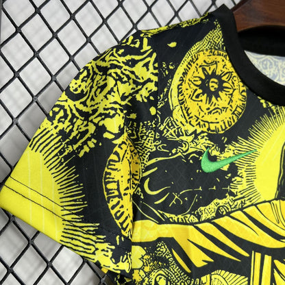 Kids Brazil 2024/25 Yellow Kit