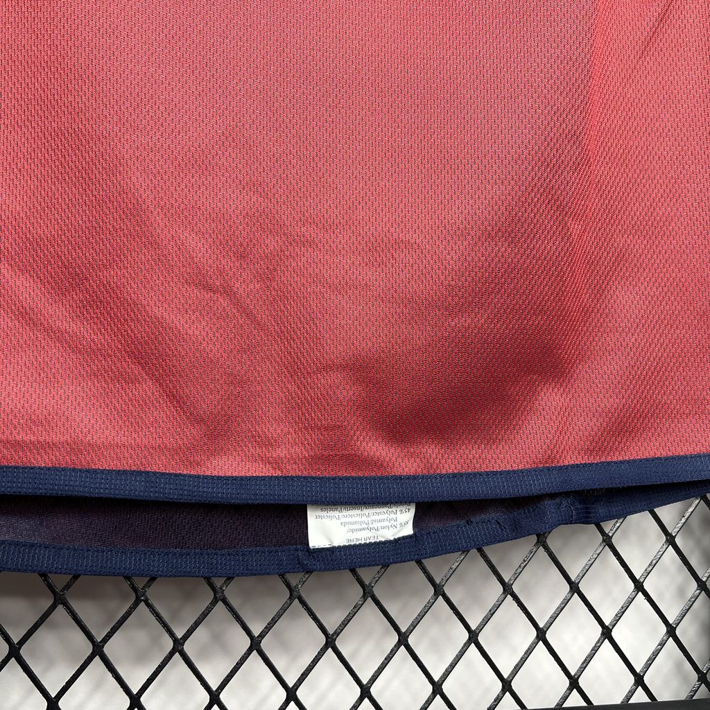 Camisa retrô reserva da Inglaterra de 2002 (frente e verso)