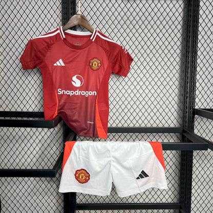 Kids Manchester United 2024/25 Home Kit