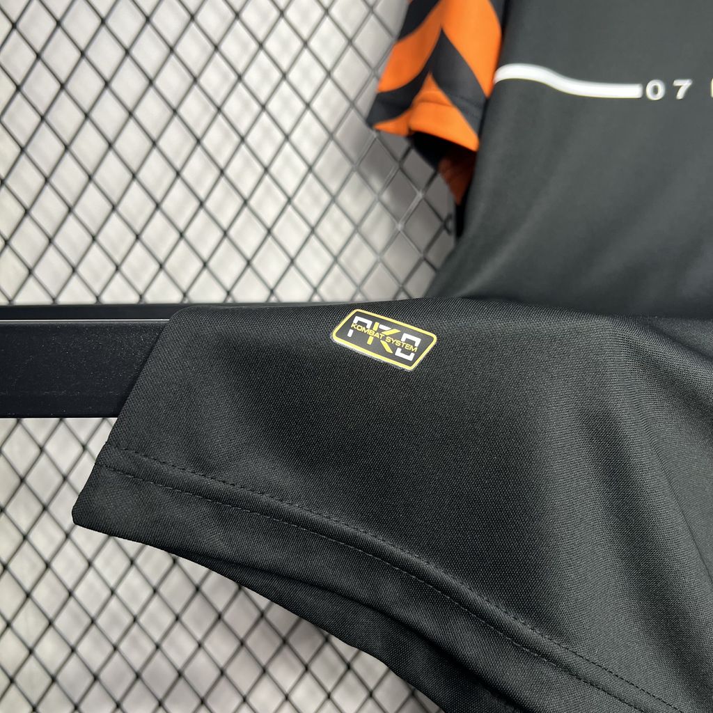 Men's Vasco da Gama 2024/25 Kappa Warm-up Black Jersey