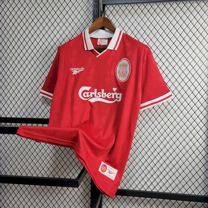 Camisa retrô do Liverpool 1996/97