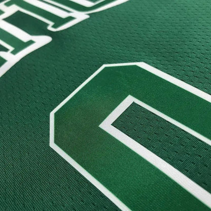 Camisa masculina Jayson Tatum Green Team – Edição City de 75º aniversário