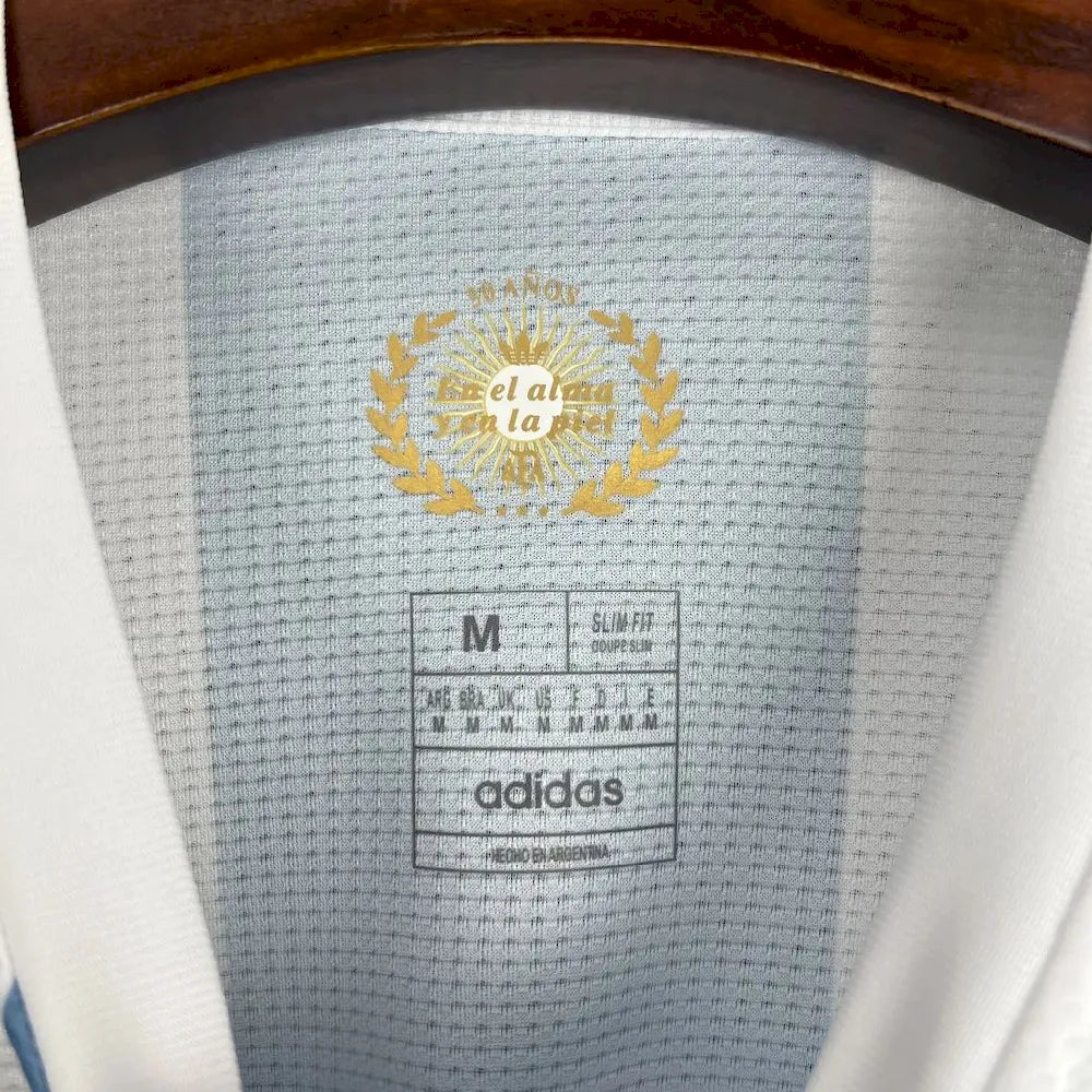 Camisa Argentina 2024/25 Adidas 50º Aniversário