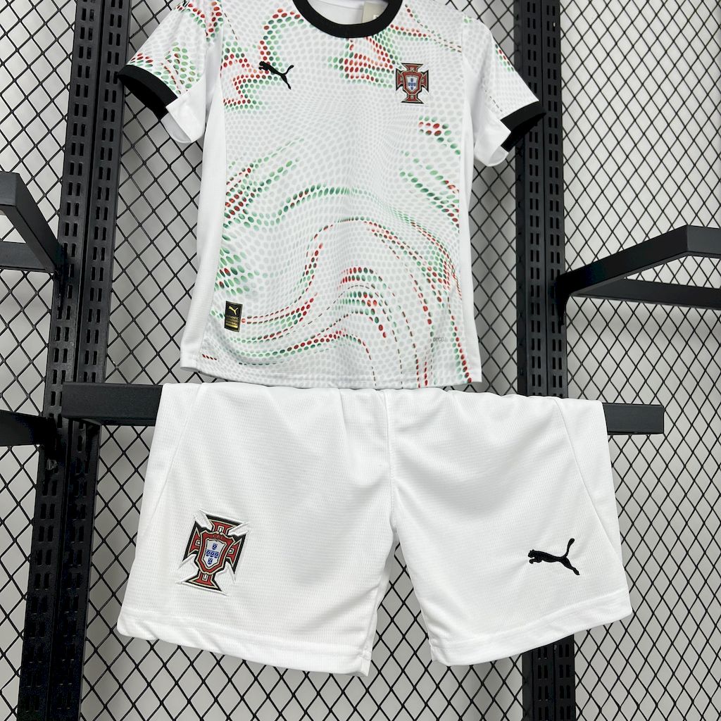 Kit reserva infantil Portugal 2025/26