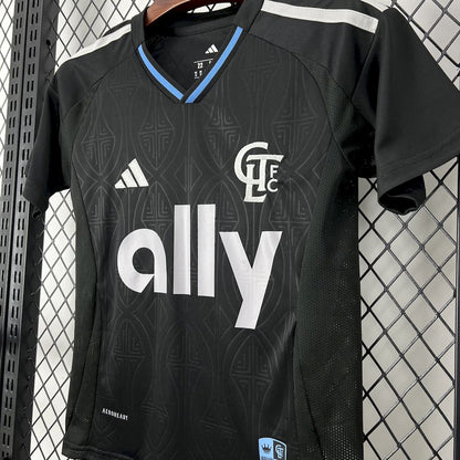 Charlotte FC 2025/26 Away Kids Kit