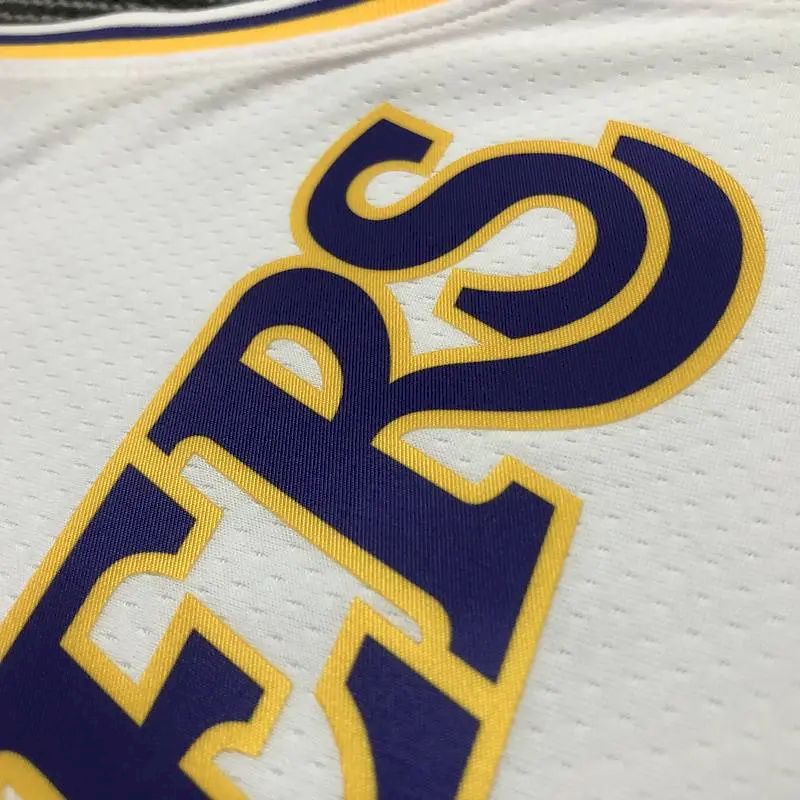 Camisa branca masculina Anthony Davis Team – Edição de 75º aniversário