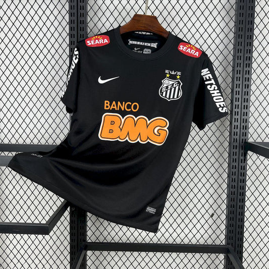 Camisa preta retrô do Santos 2011/12