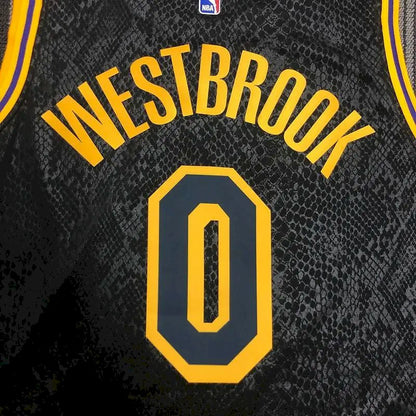 Russell Westbrook Men’s Black Swingman Team Jersey – Classic Edition