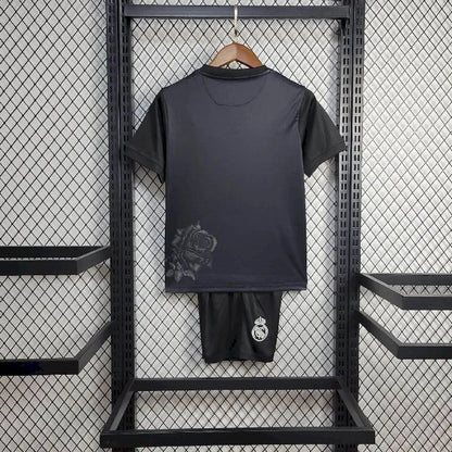Kit Infantil Real Madrid 2024/25 Y 3 Rosa Edição Especial 2
