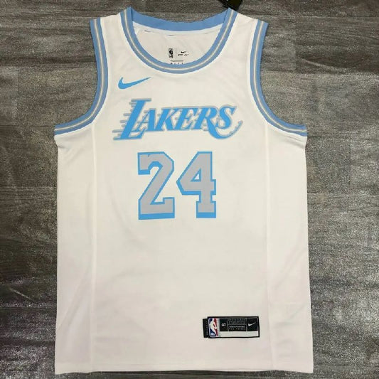 Camisa Kobe Bryant Branca Versão Jogador Masculina – Edição Cidade