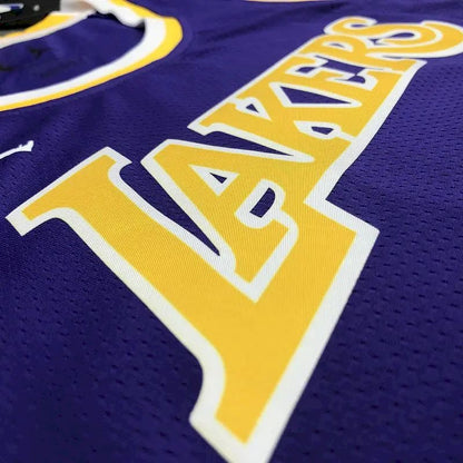 Camisa masculina Kobe Bryant 2020-21 roxa Swingman versão jogador – Edição Statement