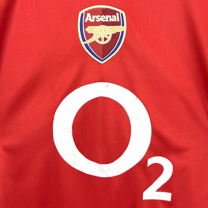 Camisa retrô do Arsenal 2004/05