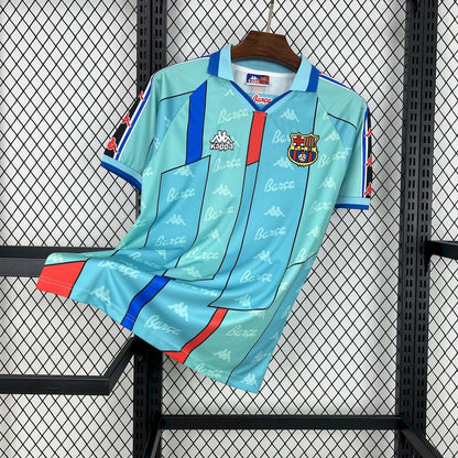 Camisa retrô alternativa do Barcelona 1995/97