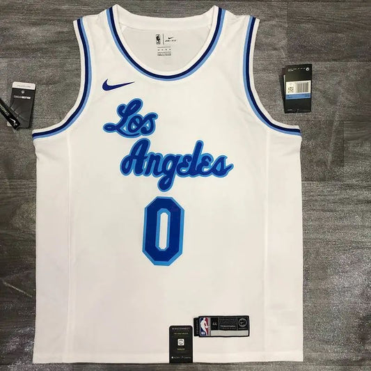 Camisa Nick Young Masculina Branca Versão Jogador – Edição Clássica Retro