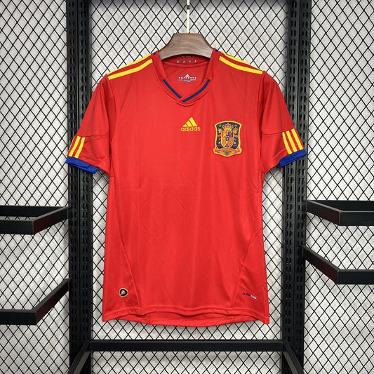 Camisa retrô da Espanha 2010