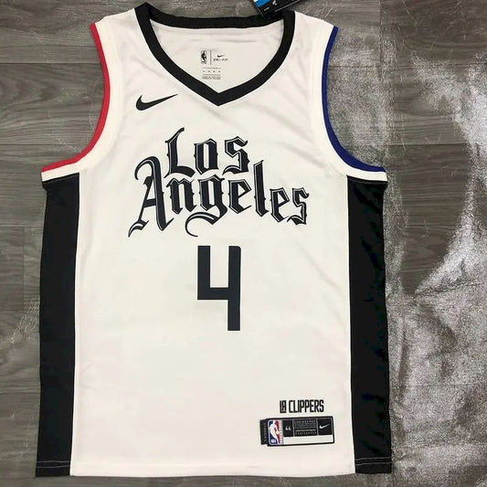 Men’s Rajon Rondo 2020-21 White Swingman Player Version Jersey – City Edition